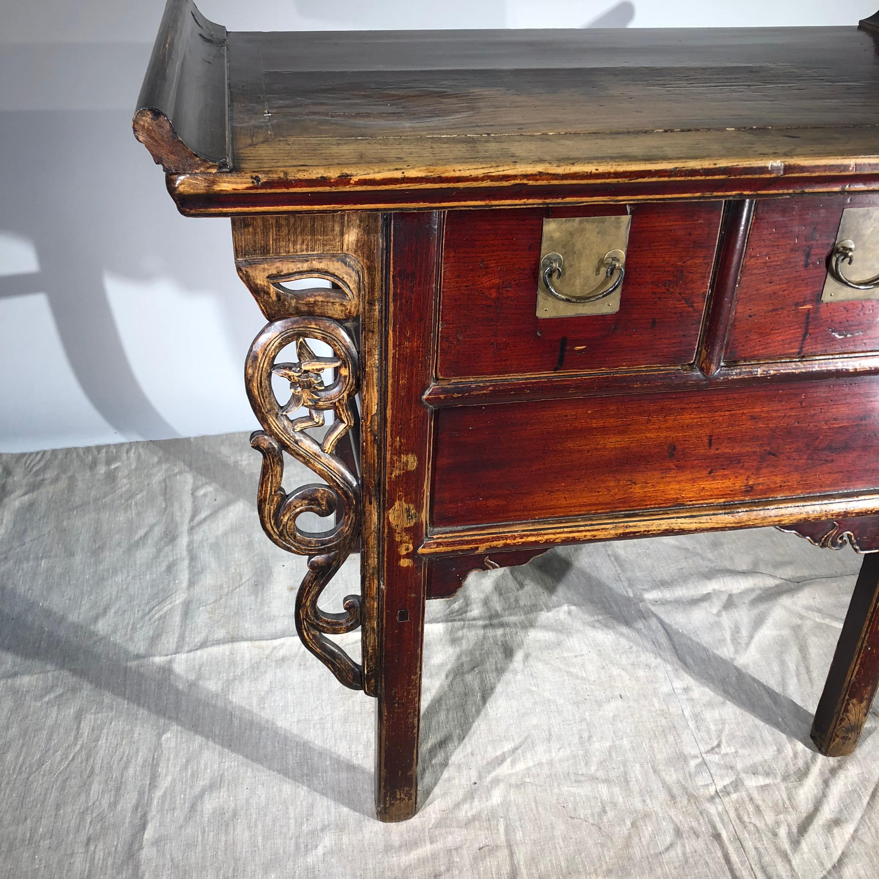 Qing Chinese Altar Table, 19th Century For Sale