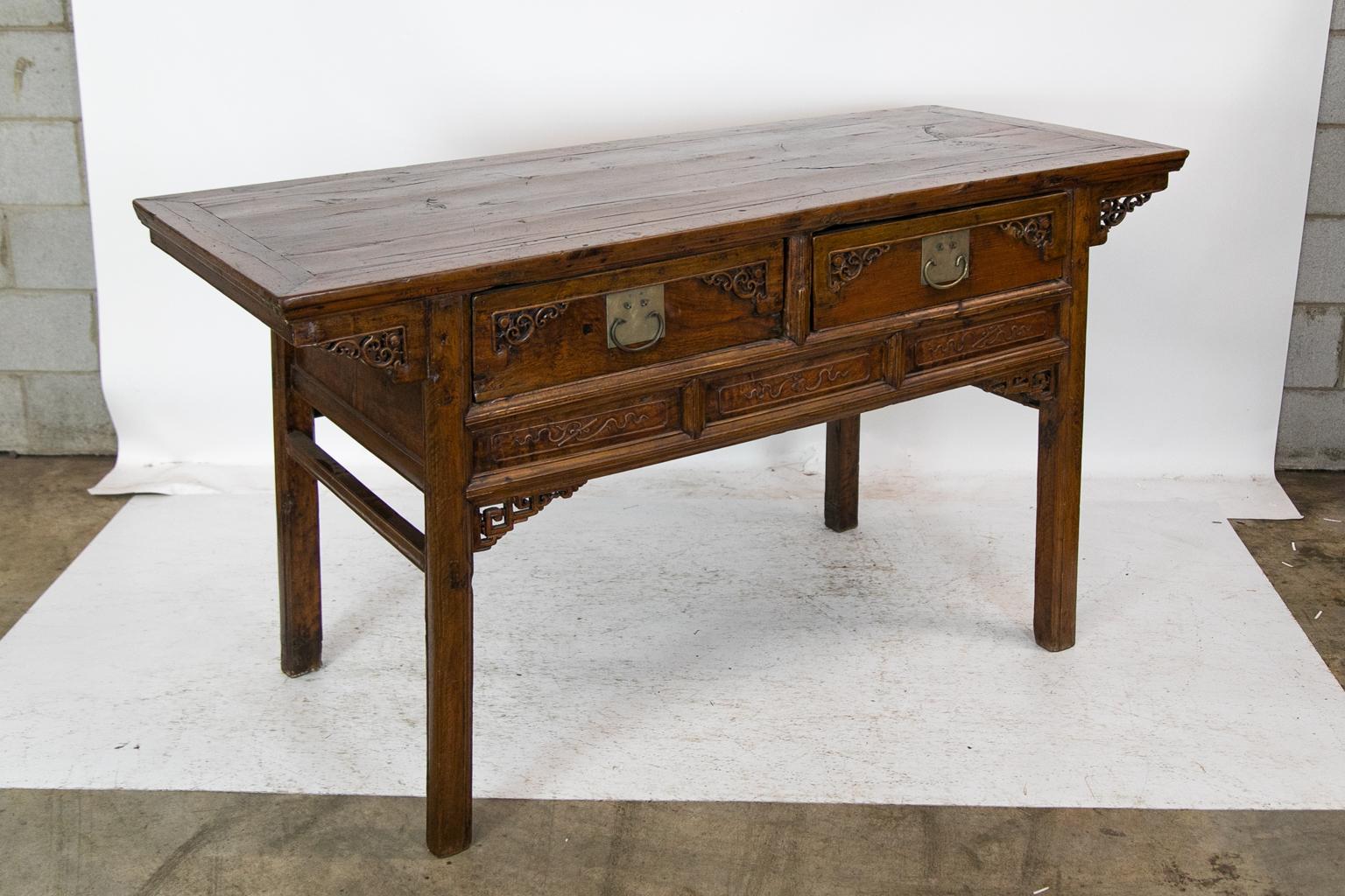 Fruitwood Chinese Altar Table