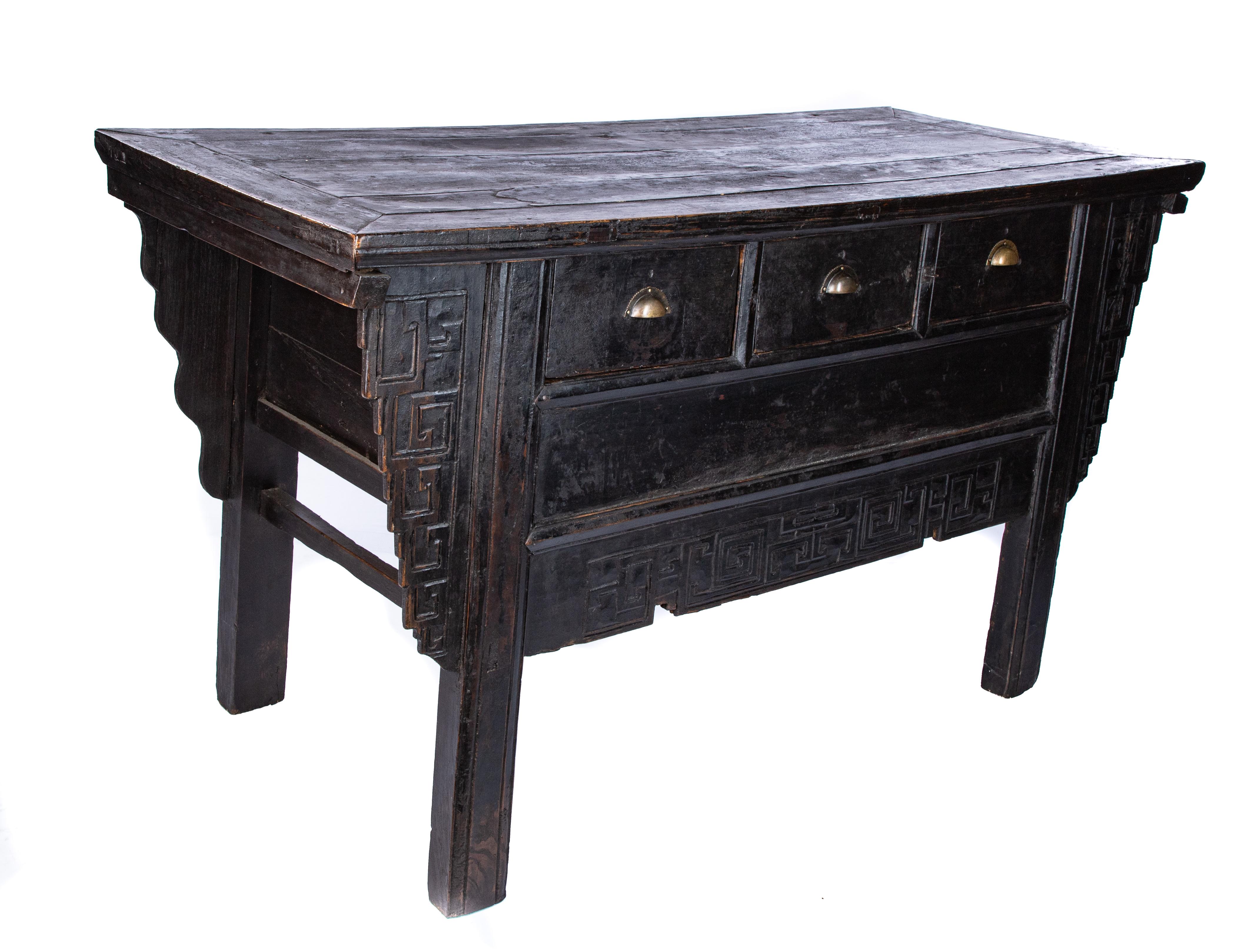 Wood Chinese Altar Table For Sale