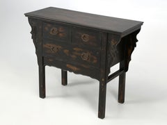 Chinese Altar Table in a Distressed Finish
