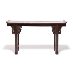 Chinesischer Altartisch mit Everted-Beinen, um 1850