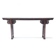 Chinese Altar Table with Inset Ruyi Panels, C. 1850