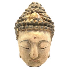 Chinese Amitabha Buddha Shakyamuni Head