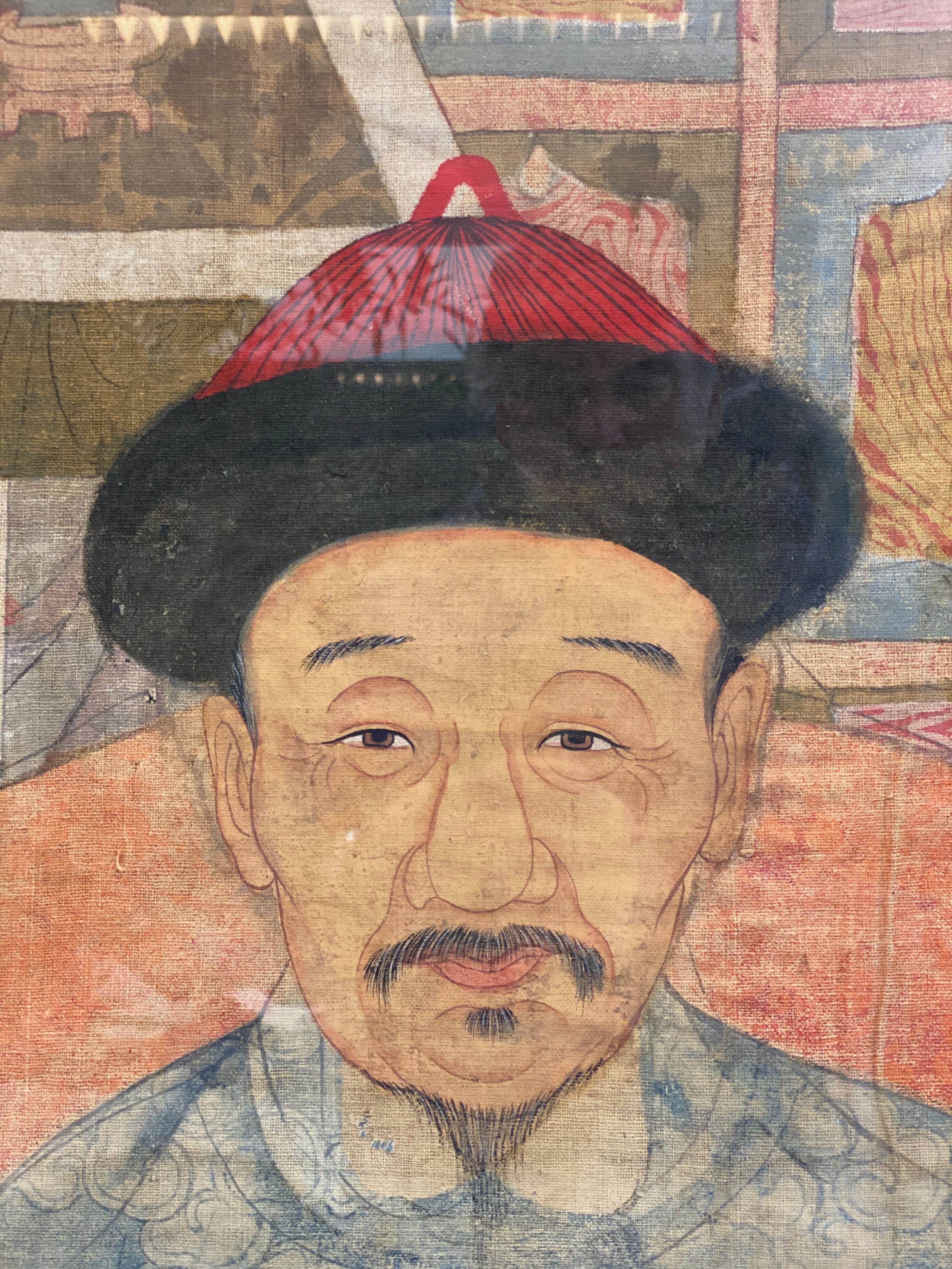 Portrait d'un ancêtre chinois en vente 1