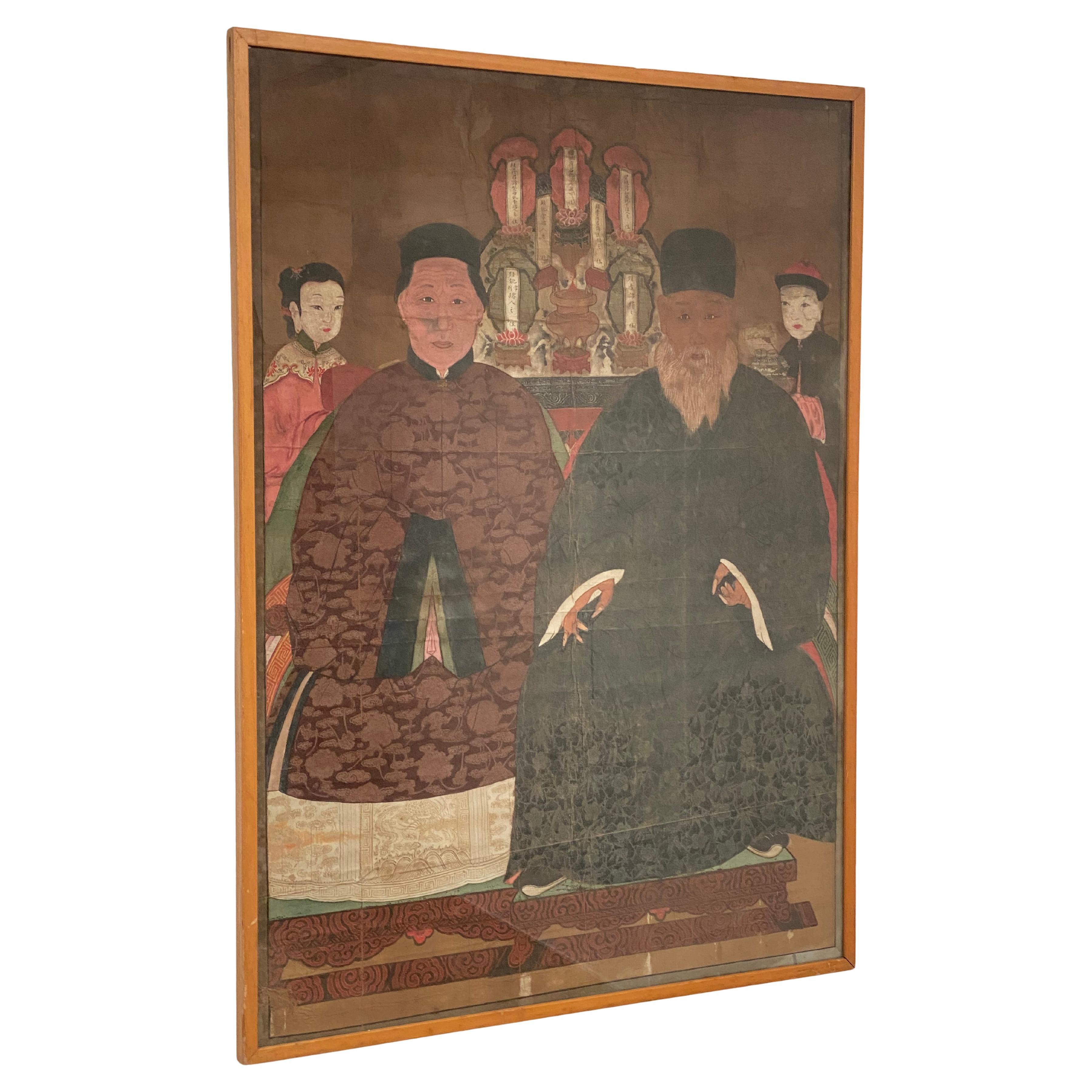 Chinese Ancestors Portrait