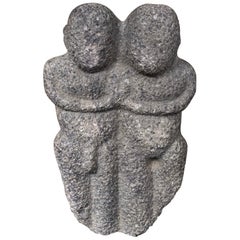 Chinese Ancient Hongshan Culture Pregnant Female Fertility Sculpture 4700-2900BC