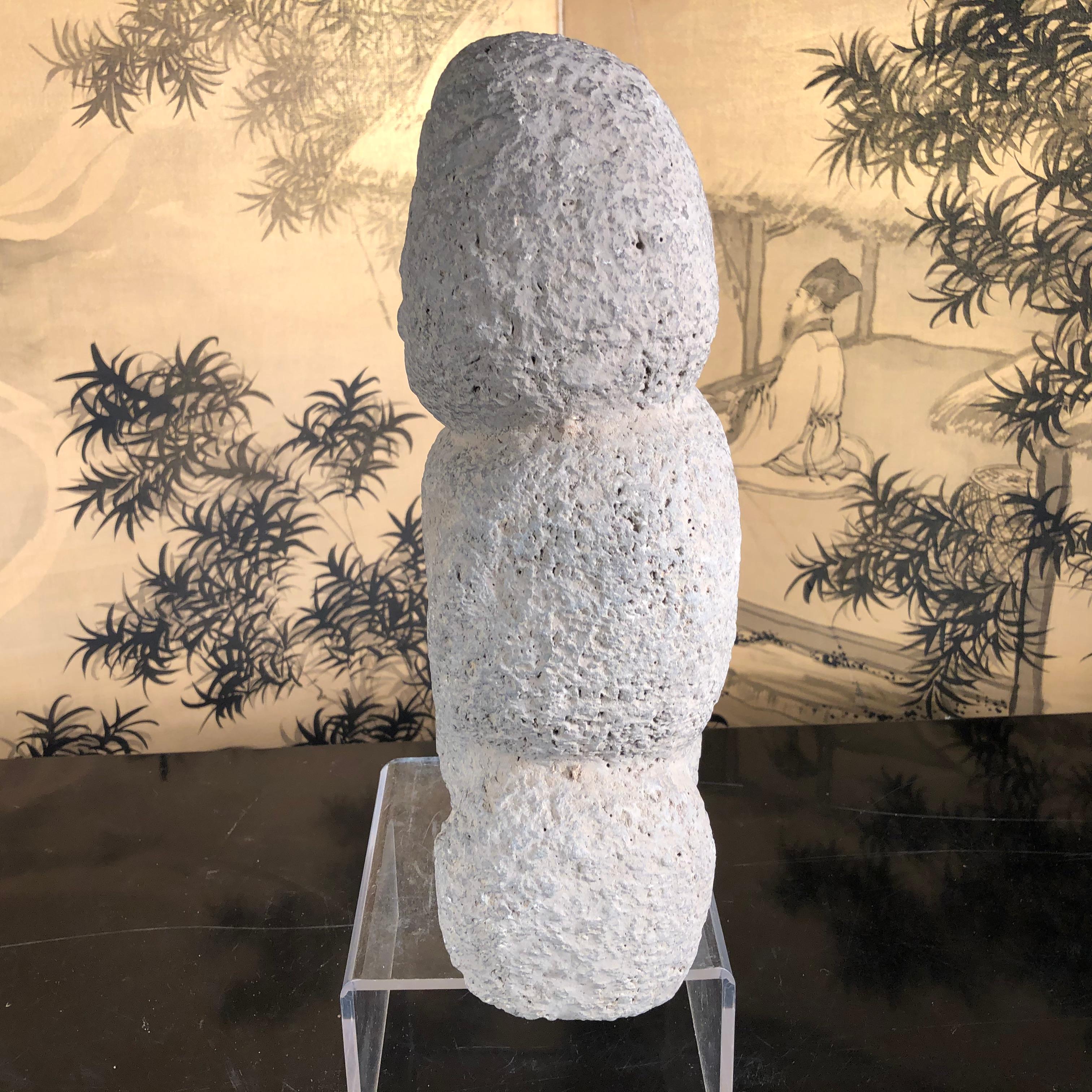 Chinese Stone Fertility Sculpture, 4700-2900 BC For Sale 4