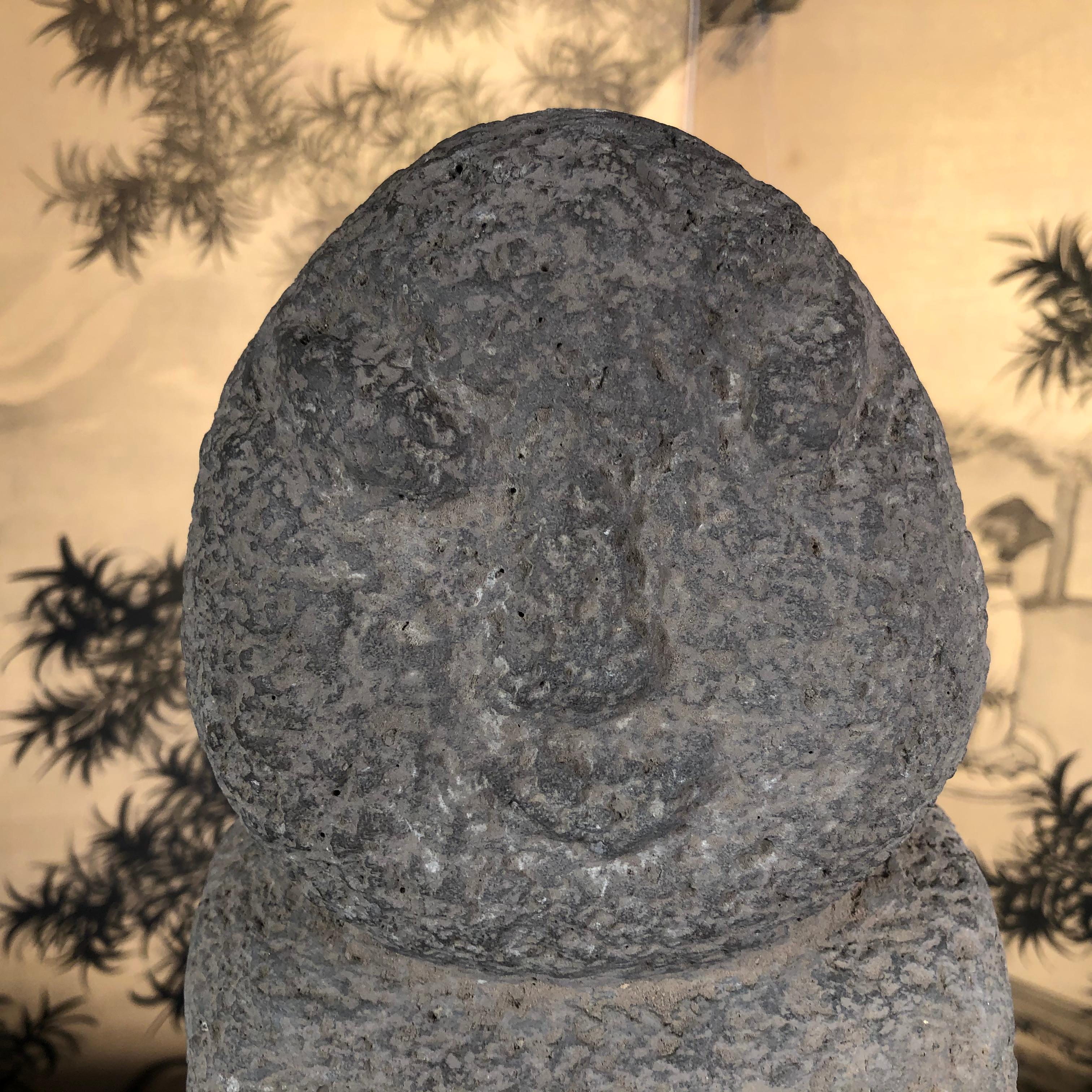 Hand-Crafted Chinese Stone Fertility Sculpture, 4700-2900 BC For Sale