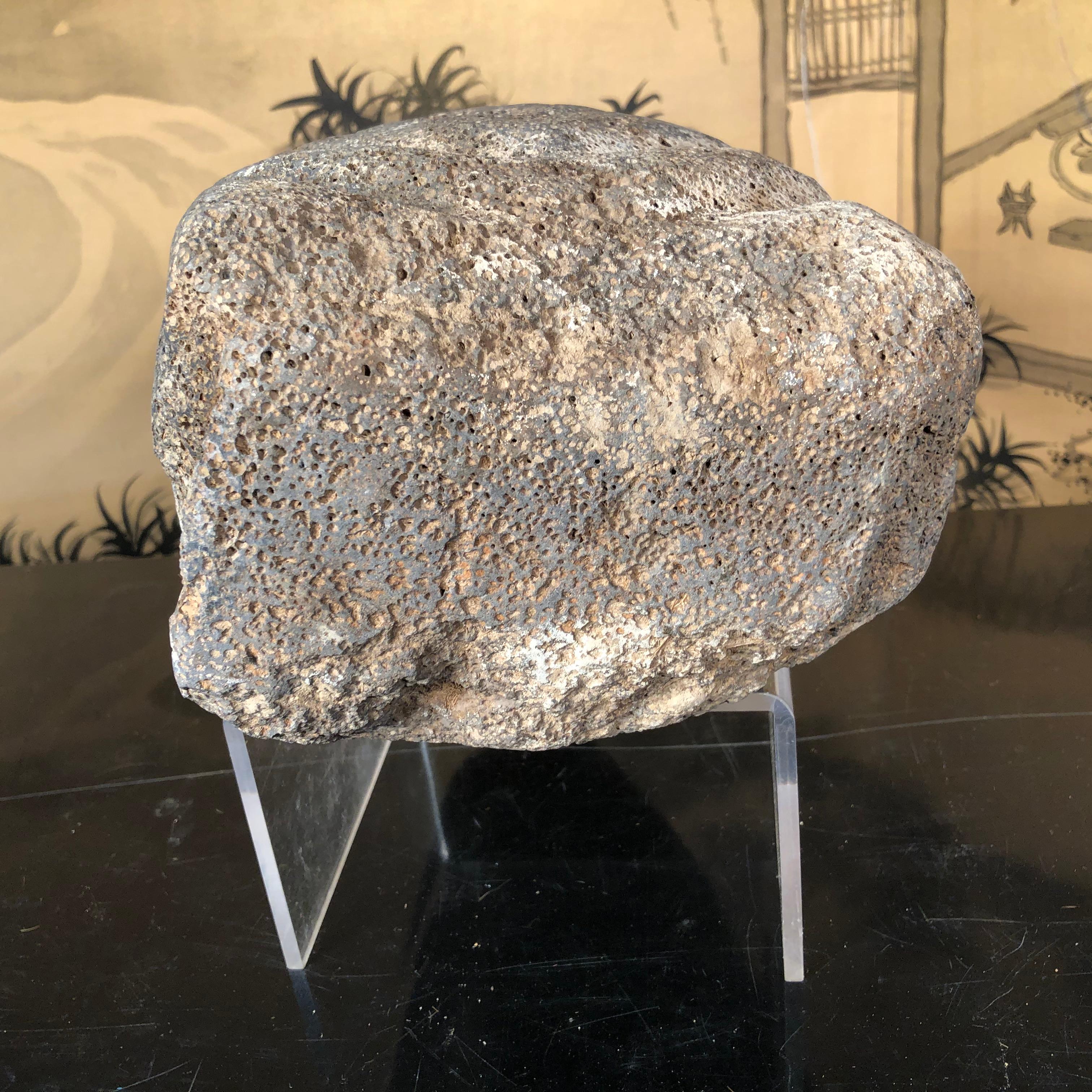 Sculpture chinoise ancienne en pierre de culture Hongshan, 4700-2900 avant J.-C en vente 7