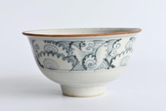 Chinese Antique Bowl / 1300s-1500s / Kintsugi Tableware/Rice Bowl