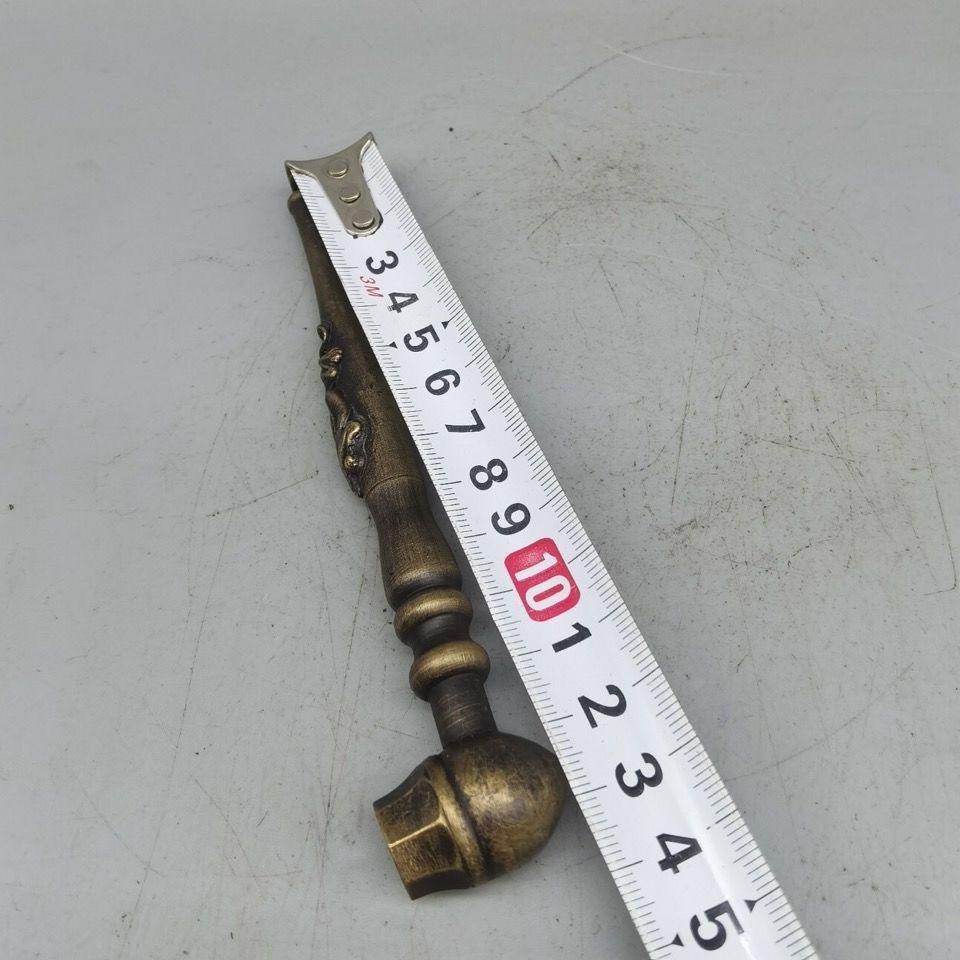 Vintage Chinese Bronze Classic Smoking Instrument In Fair Condition For Sale In 景德镇市, CN