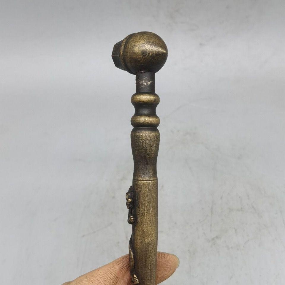 Vintage Chinese Bronze Classic Smoking Instrument For Sale 2