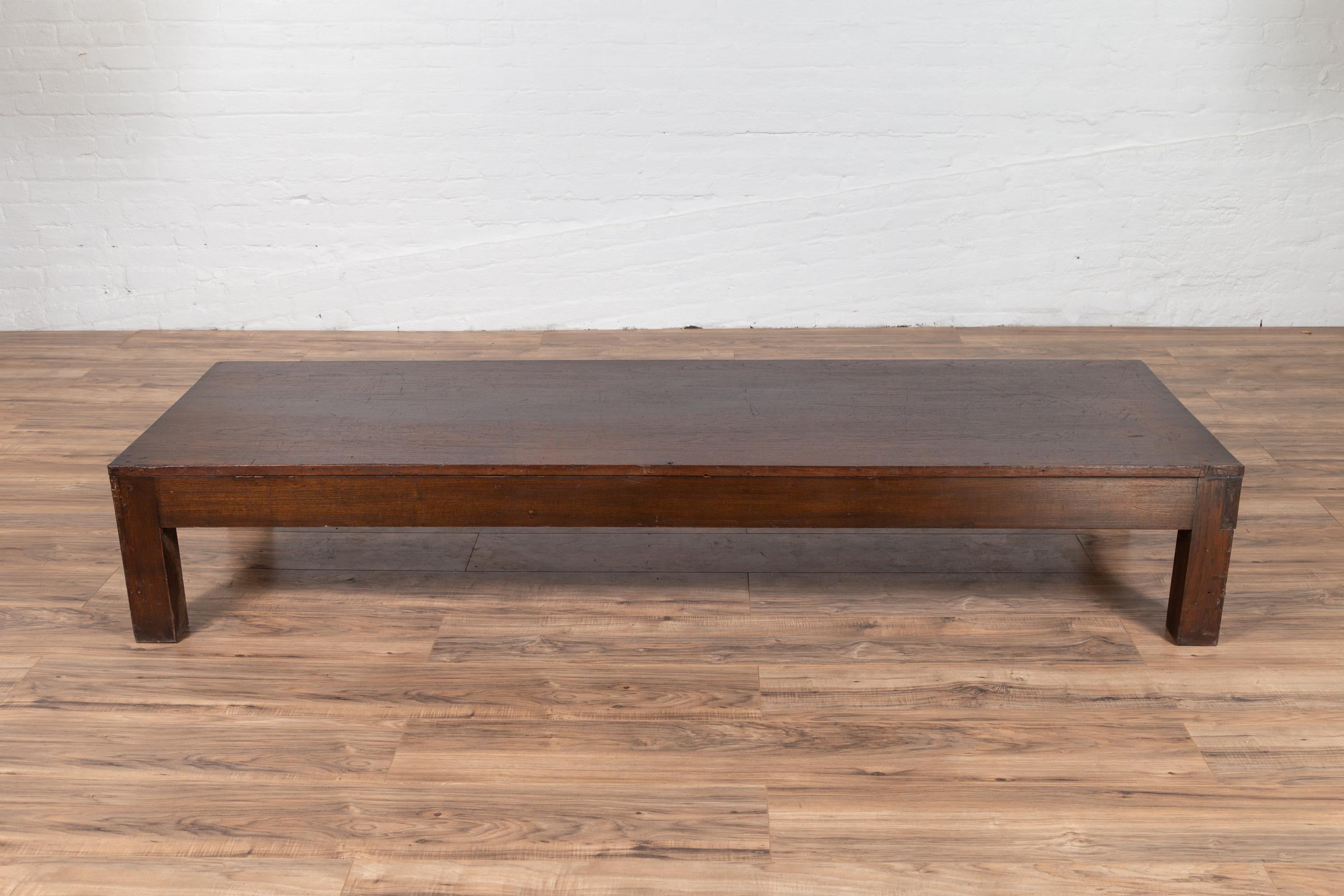 long low coffee table