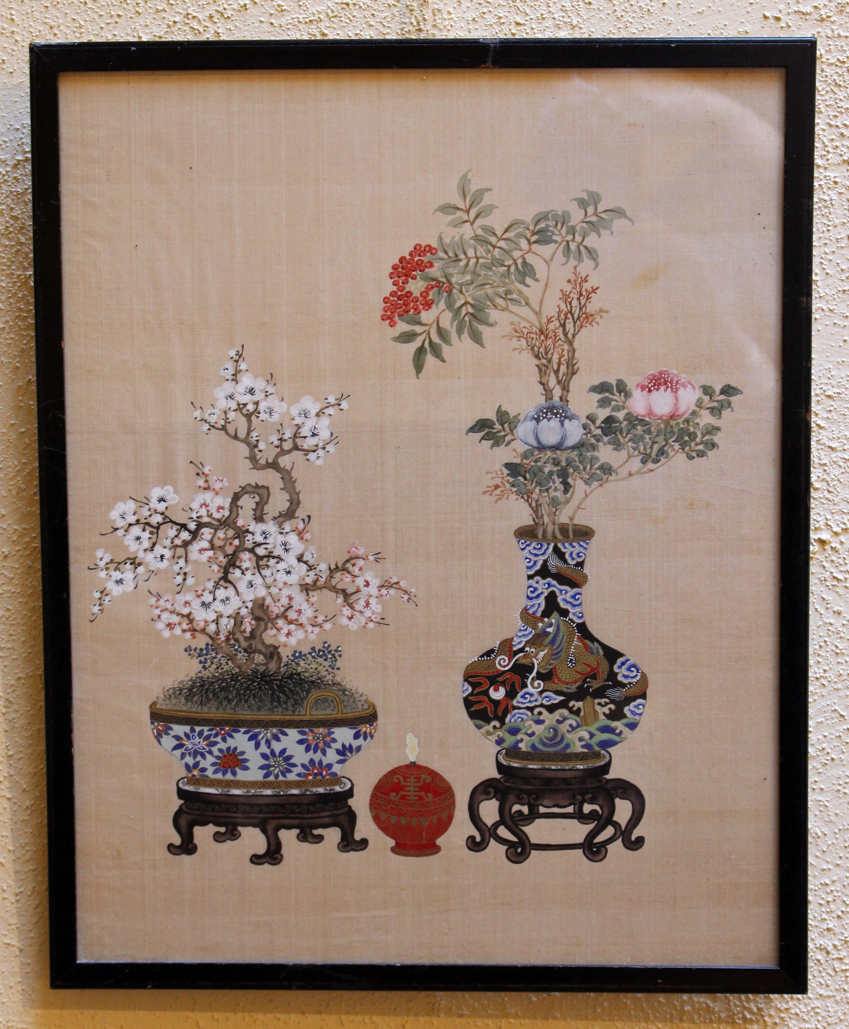 Chinese Antique Painting on Silk 5