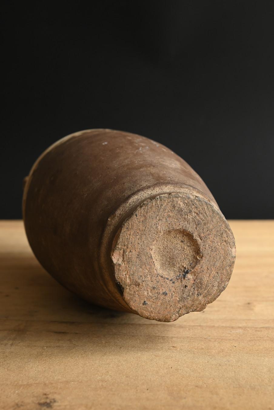 Vase wabi-sabi en poterie chinoise ancienne/12e-14e siècle/four de Cizhou en vente 9