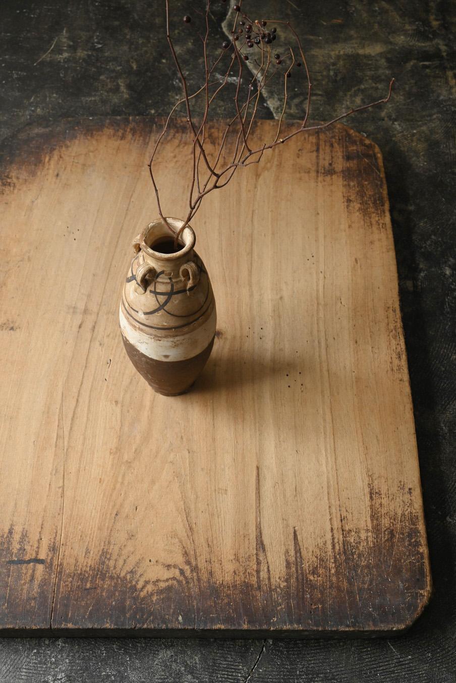 Chinois Vase wabi-sabi en poterie chinoise ancienne/12e-14e siècle/four de Cizhou en vente