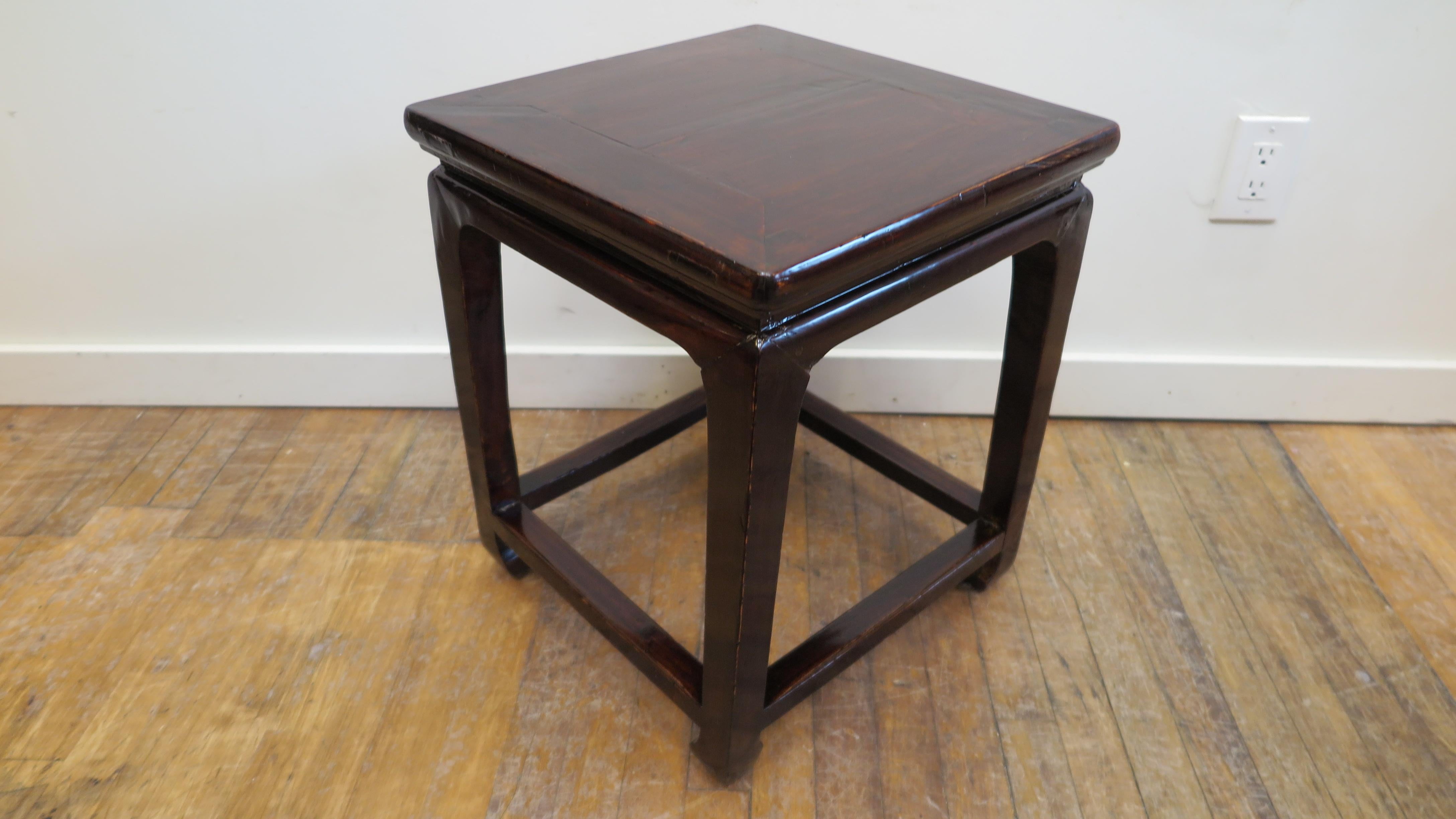 antique asian side tables
