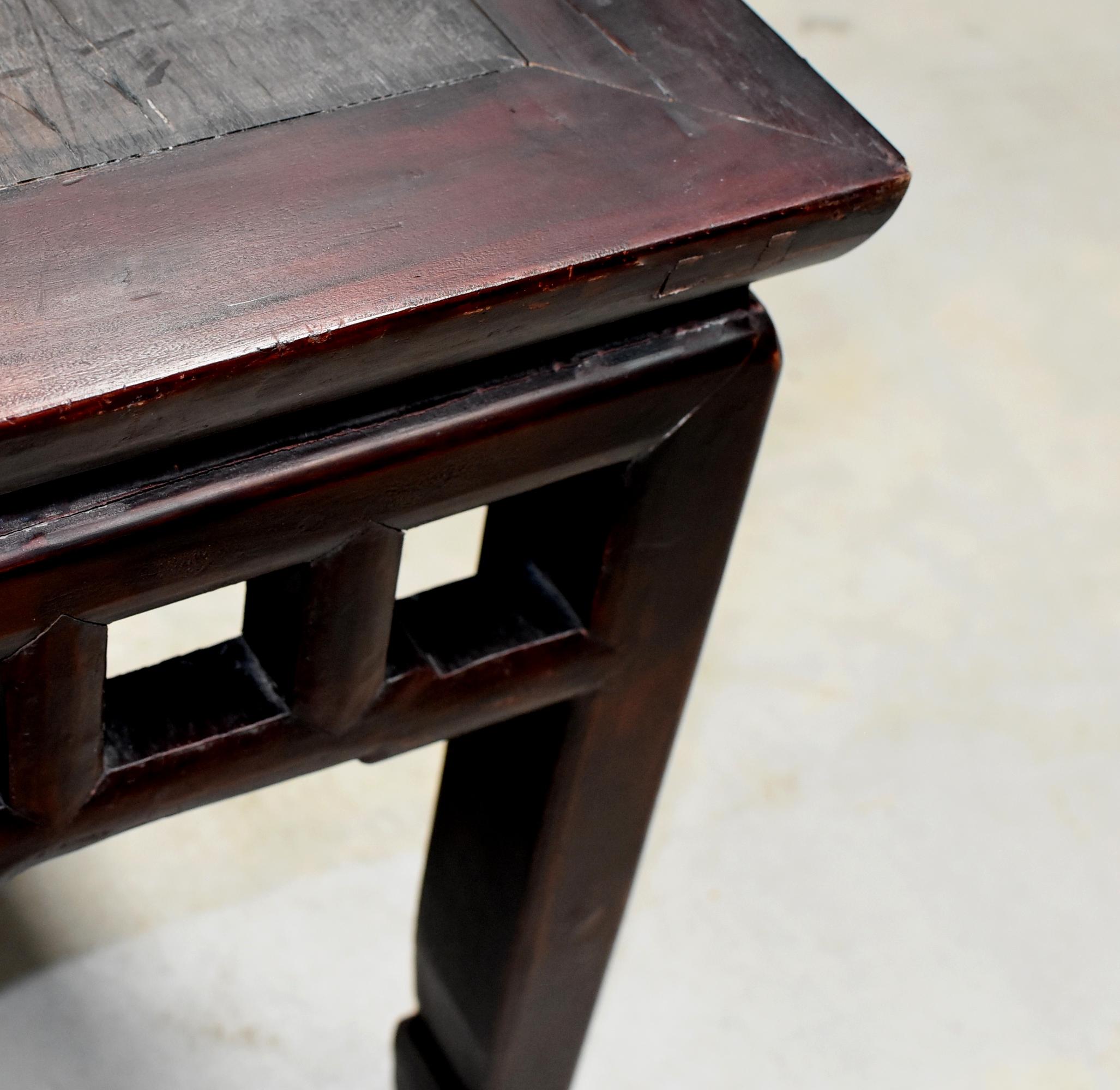 Chinese Antique Solid Wood Bench, Ming Style Spring Bench 6
