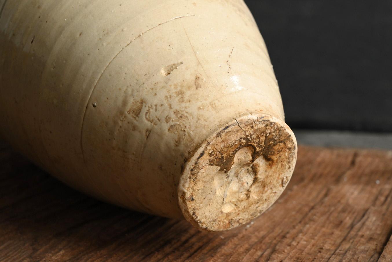 Vaso antico cinese in ceramica bianca del 17° secolo/vaso scavato/ in vendita 8