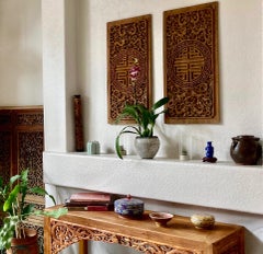 Chinese Antique Wood Panel