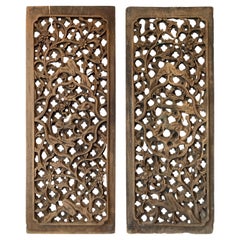 Chinese Antique Wood Panel