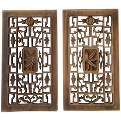 Chinese Antique Wood Panel Chinese Antique Wood Panel