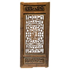 Chinese Antique Wood Panel