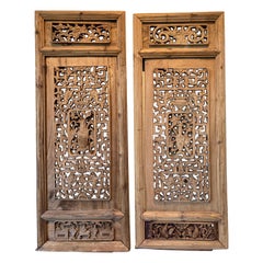 Chinese Antique Wood Panel