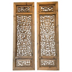 Chinese Antique Wood Panel