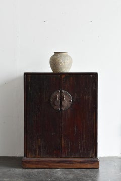 Chinese Antique Wooden Small Storage Shelf/1800s/Simple Beautiful Design
