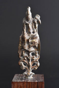 Chinese Antiques Sui-Tang dynasty(6th-9th centuries)Small Copper Buddha Statue
