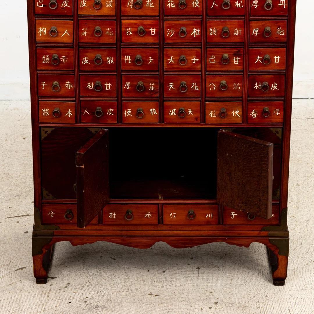 Chinese Apothecary Cabinet with 40 Drawers In Good Condition In New York, NY