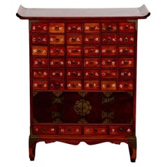 Vintage Chinese Apothecary Cabinet with 40 Drawers