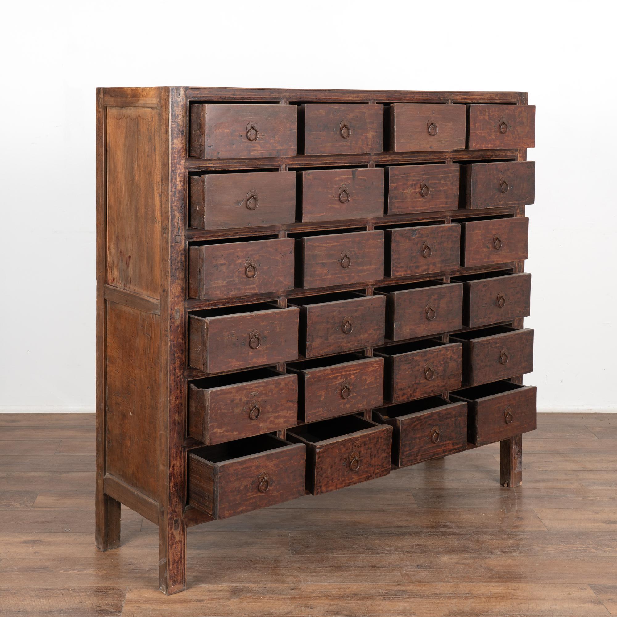 Chinese Export Chinese Apothecary Chest of 24 Drawers, circa 1820-40 For Sale