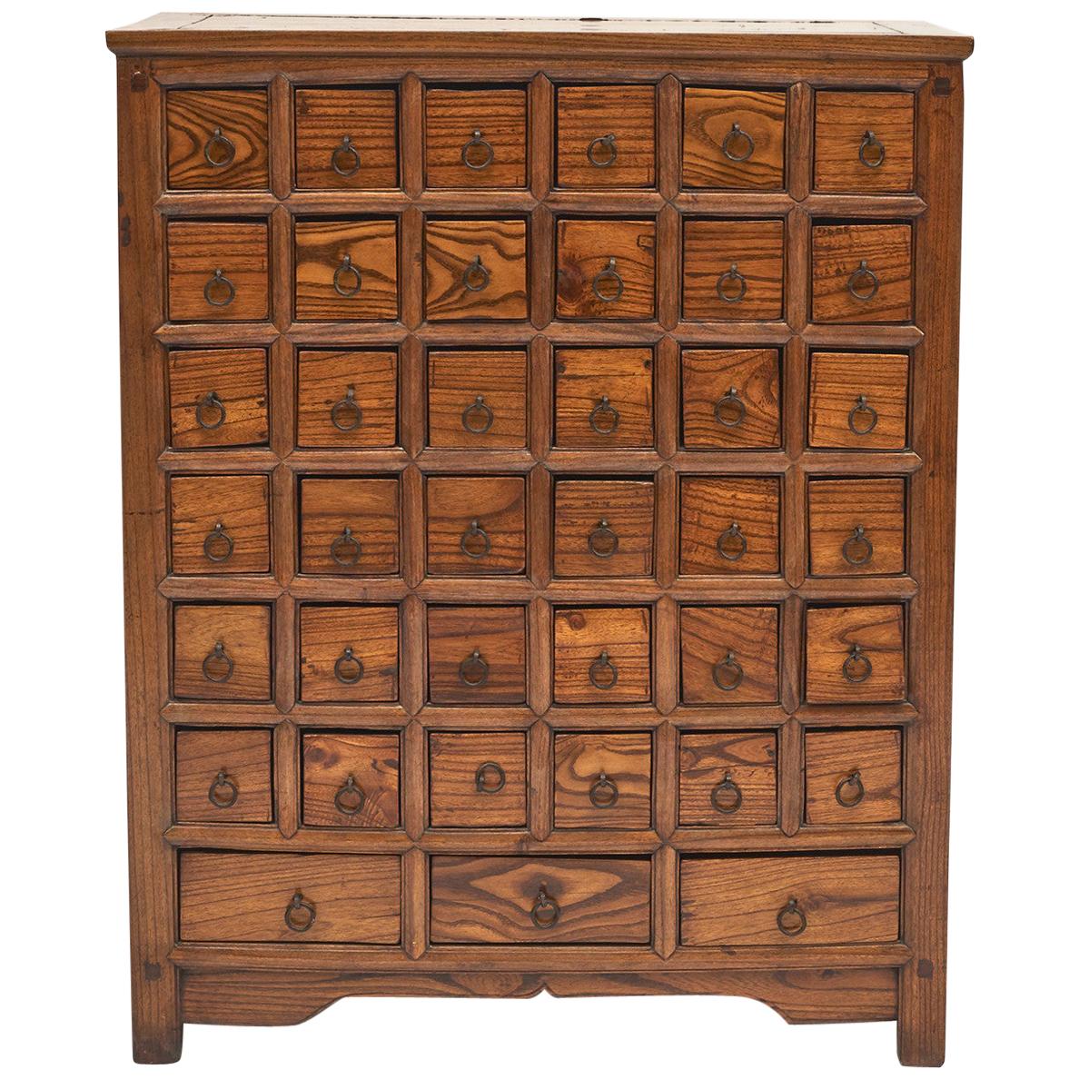 Chinese Apothecary Medicine Chest with 39 Drawers