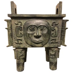 Chinese Archaistic Bronze Ritual Vessel