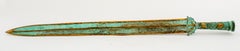 Chinese Archaistic Style Patinated Metal Sword