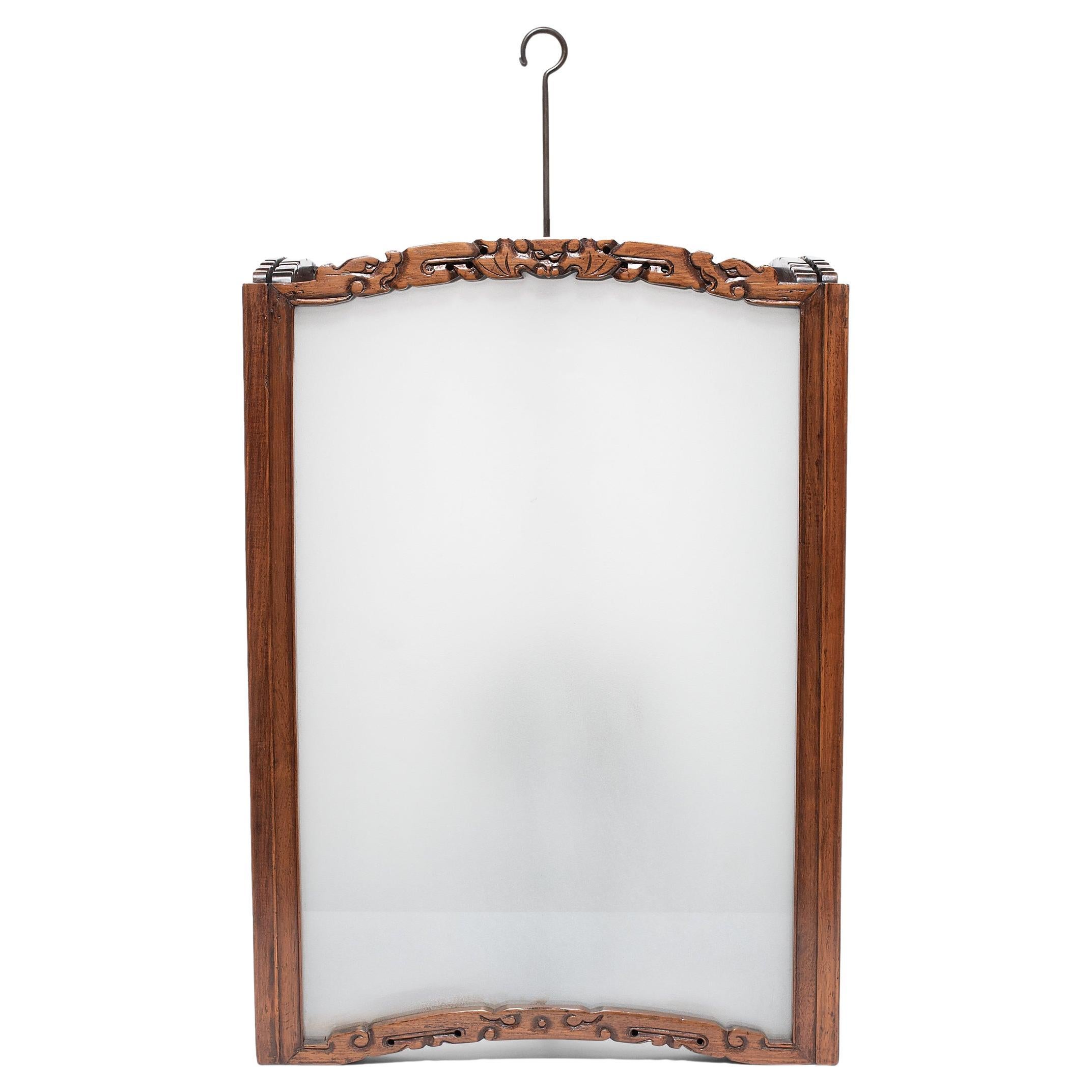 Chinese Arched Hanging Lantern, c. 1850 For Sale
