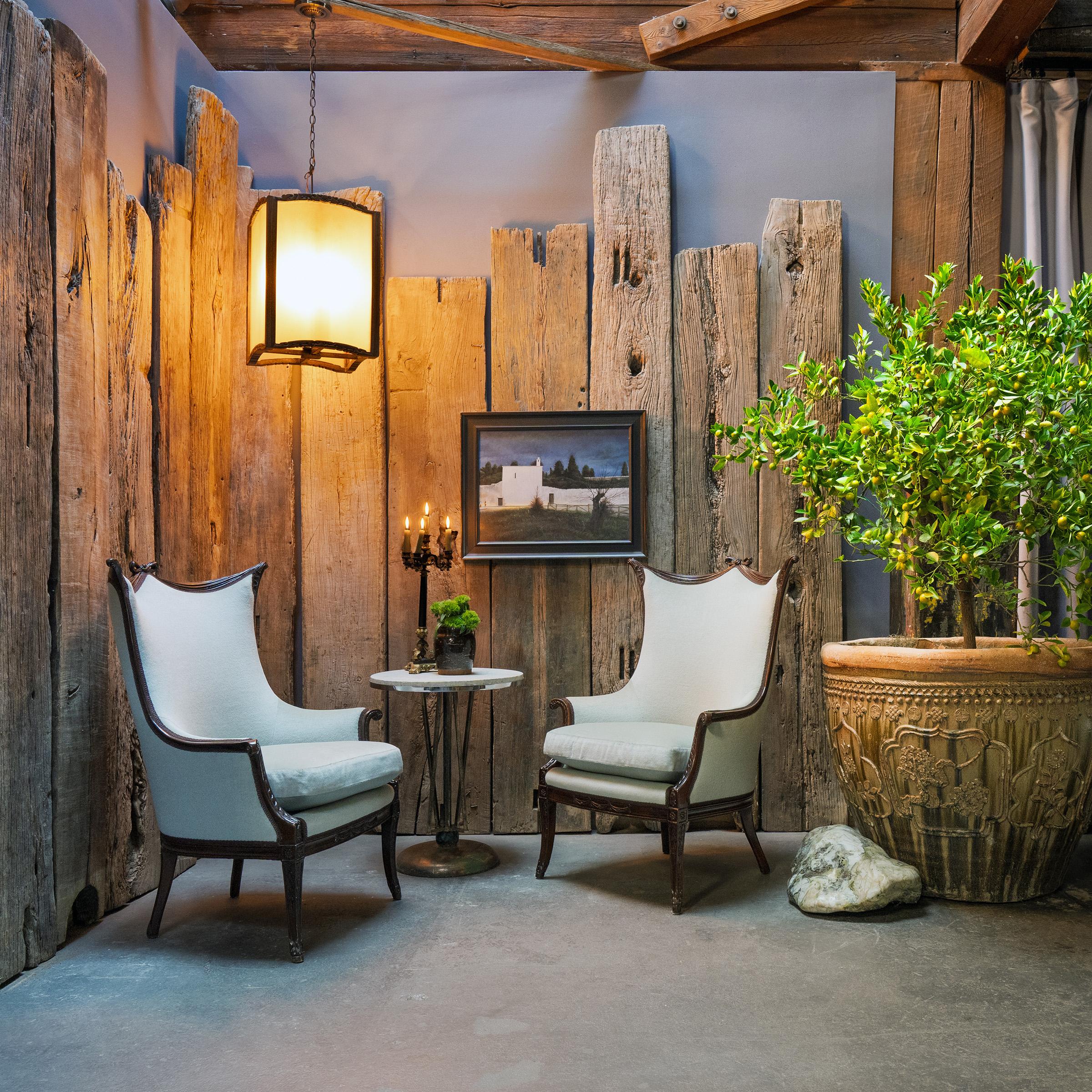 Framed in northern elmwood, this elegant lantern casts a soft glow through frosted glass. Exemplifying the refined simplicity of 19th century Chinese decor, the lantern's clean lines and graceful form make it a versatile lighting option for modern