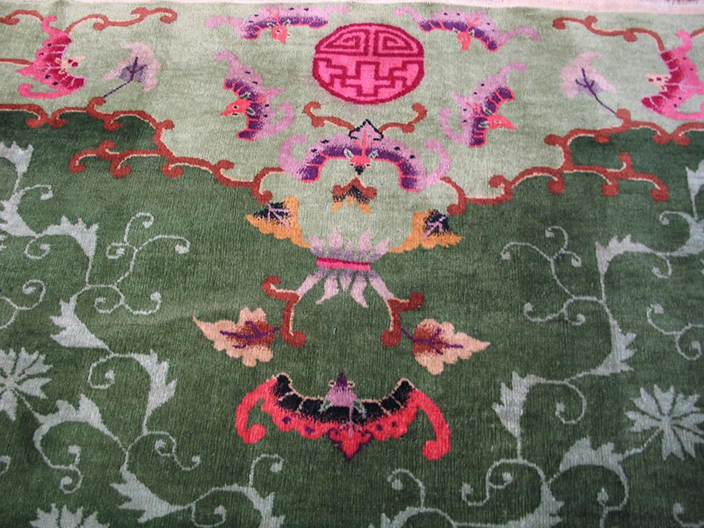 1920er Jahre Chinesischer Art Deco Teppich ( 9'2