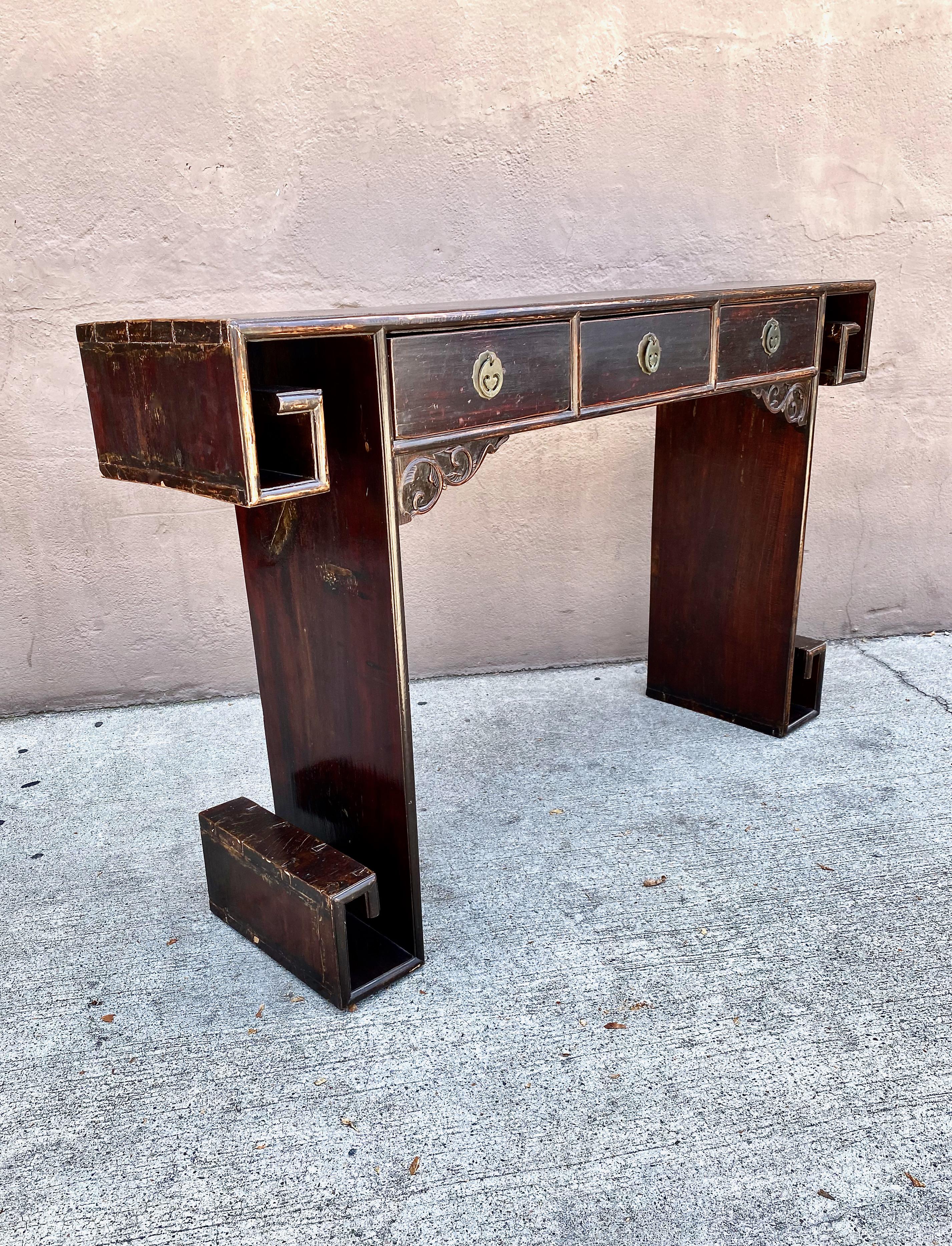 Chinese Art Deco Altar Table For Sale 5