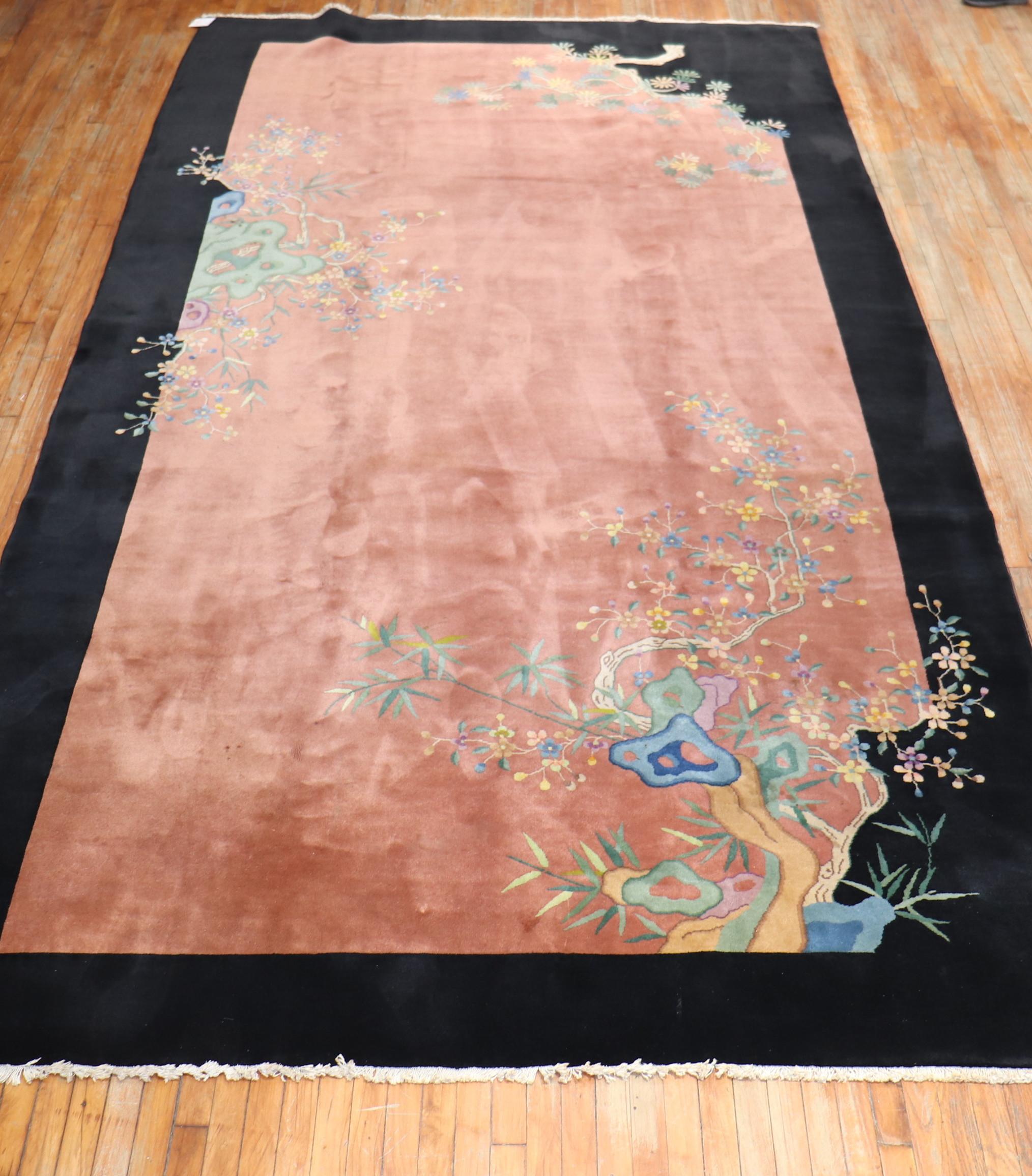 Tapis Art déco chinois de la collection Zabihi en vente 1