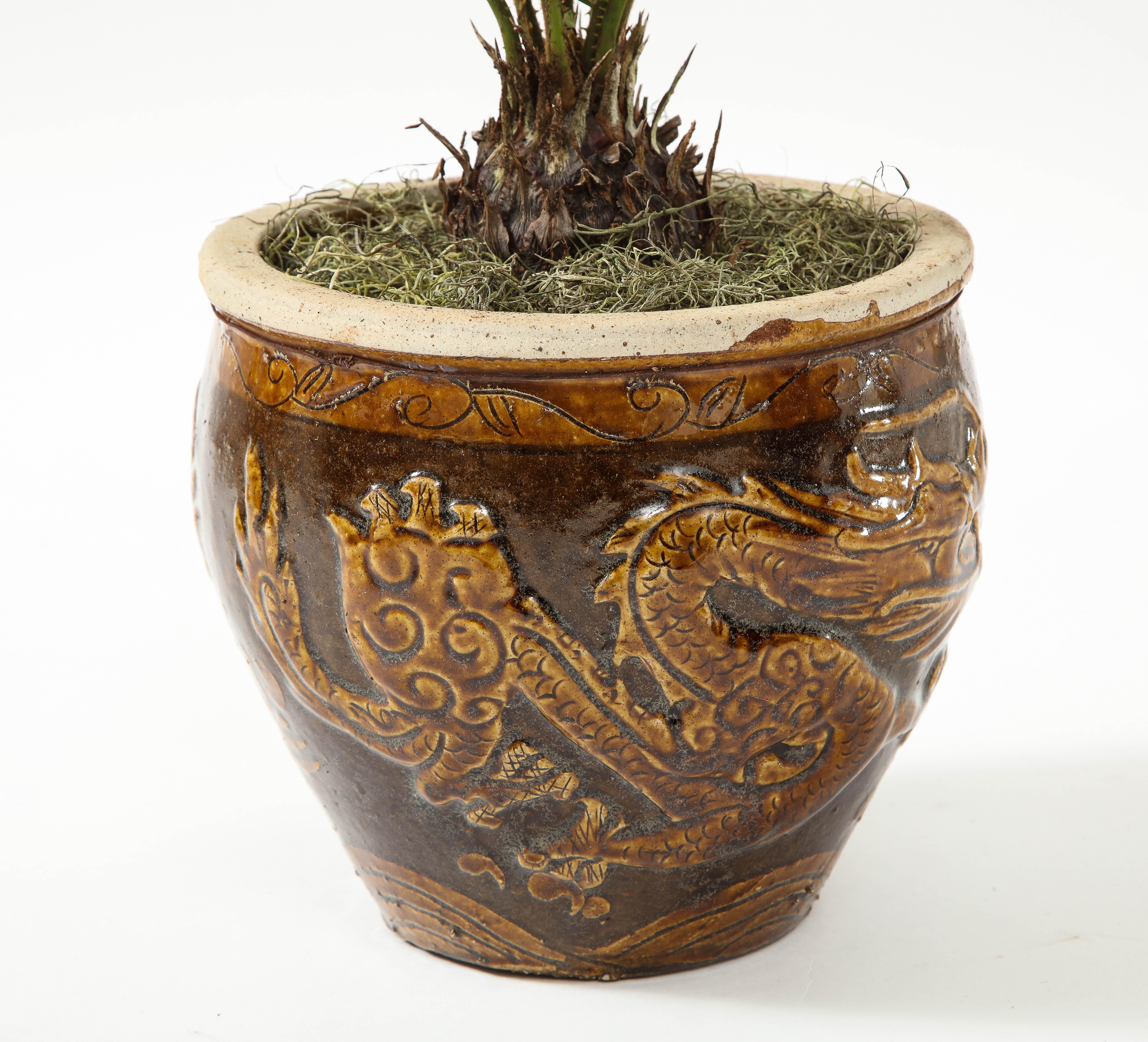 Ceramic Chinese Art Deco Jardiniere