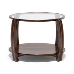 Chinese Art Deco Round Table, circa 1920s-1930s
