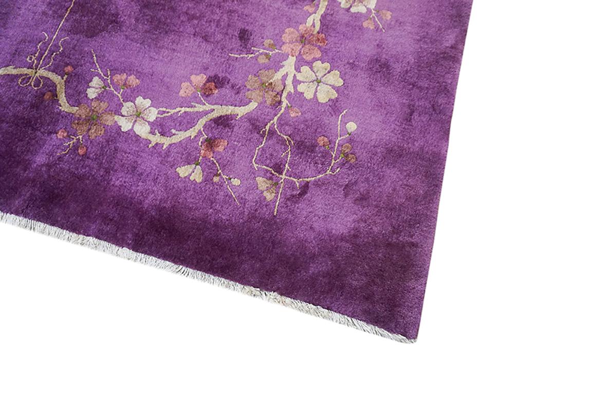 Alfombra Art Decó china 2,8 m x 3,8 m en venta 2