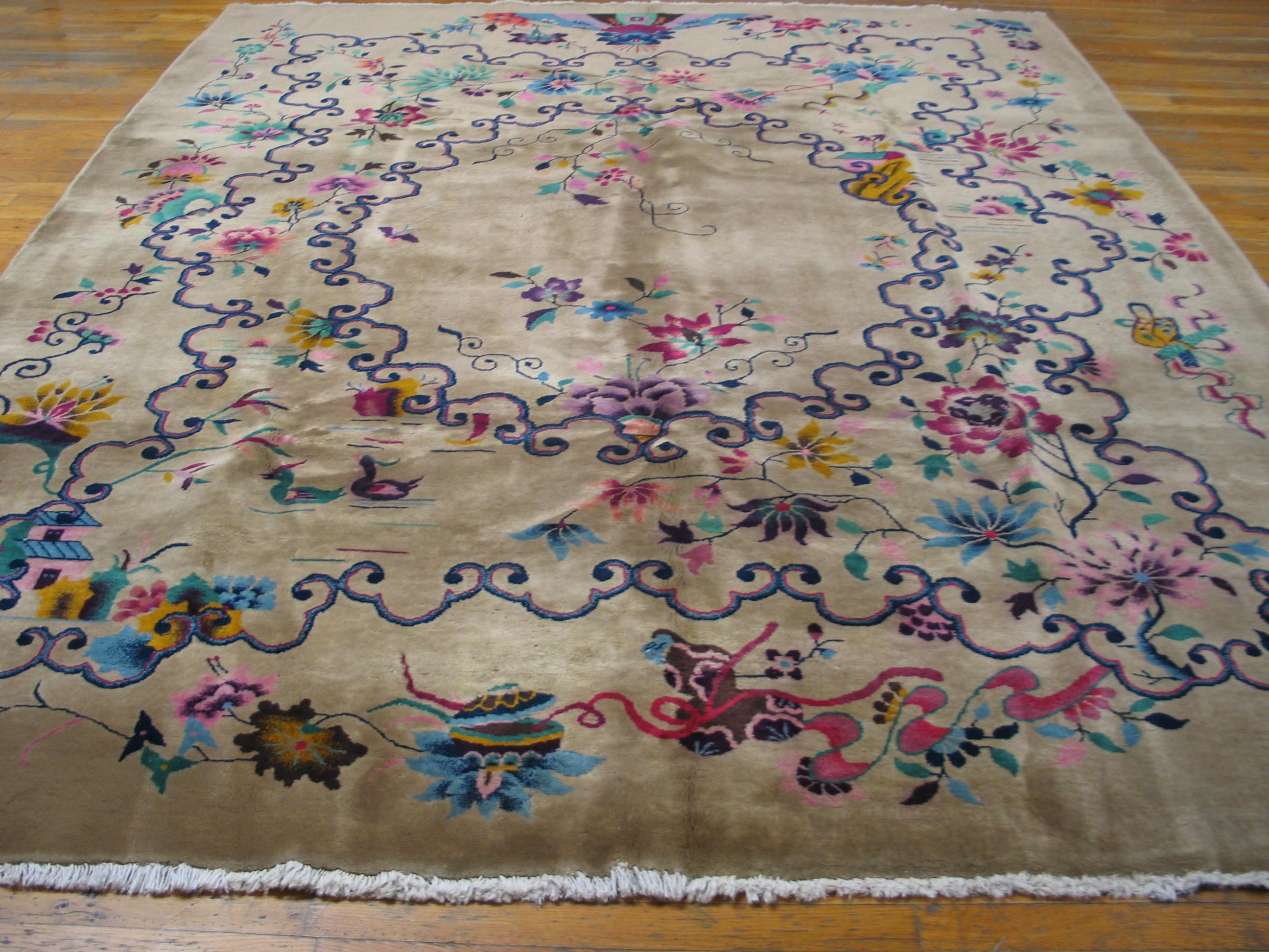Chinese - Art Deco rug, 8'0