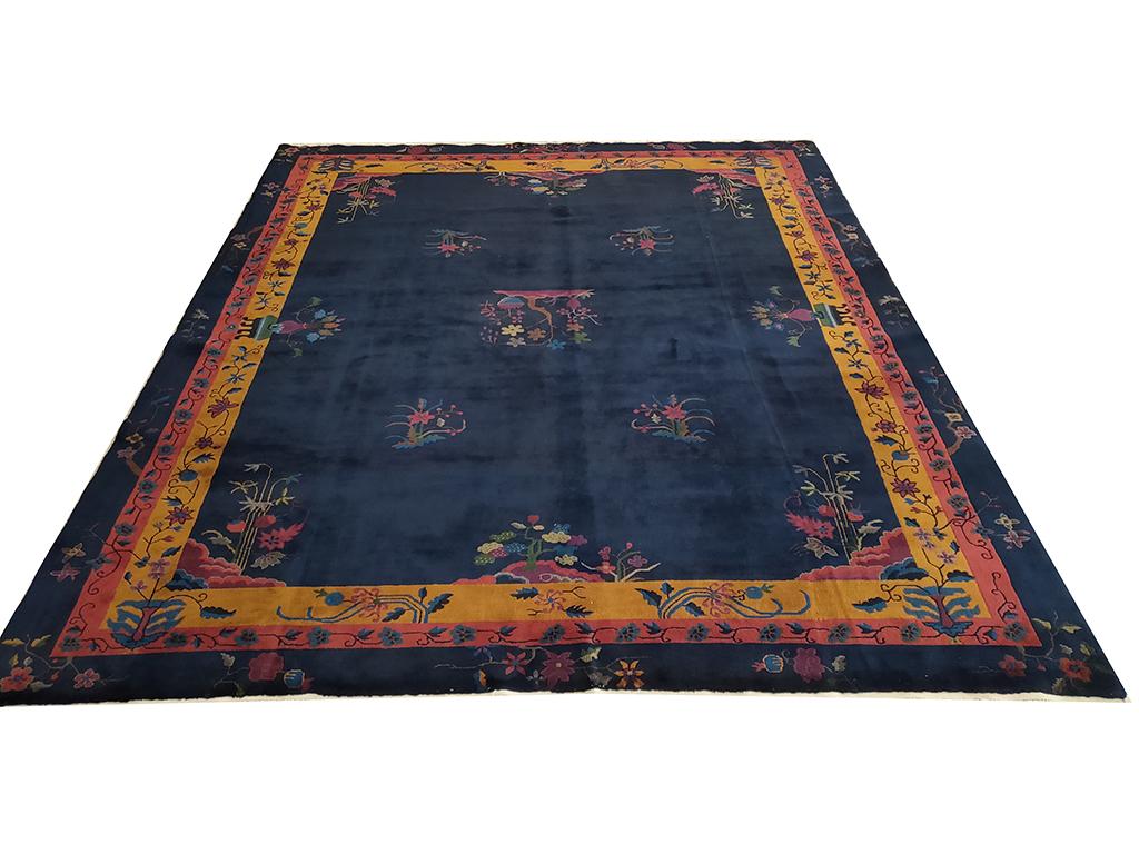 Chinese - Art Deco rug. Measures: 8'2