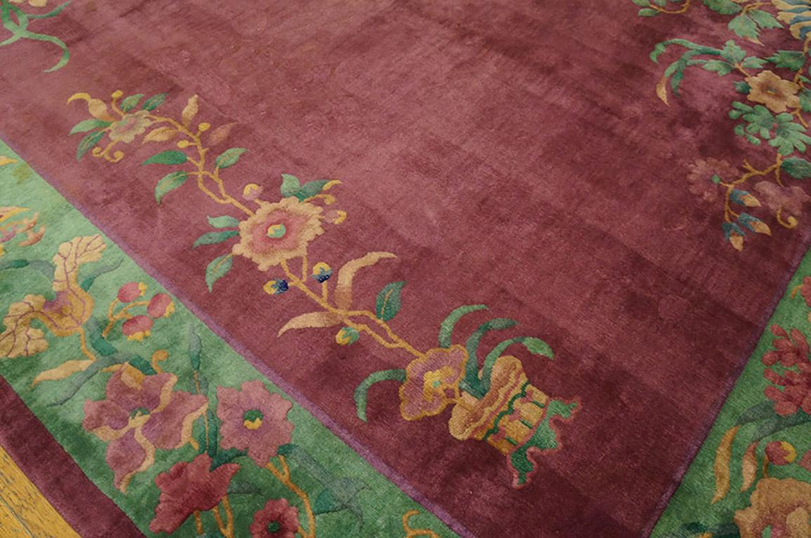 Noué à la main Chinois:: tapis Art déco en vente