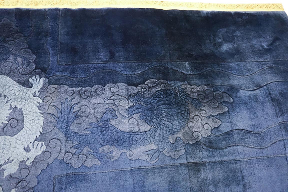 Tapis chinois Art Déco 9'x	11' 8