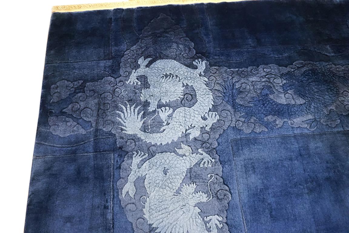 Tapis chinois Art Déco 9'x	11' 8